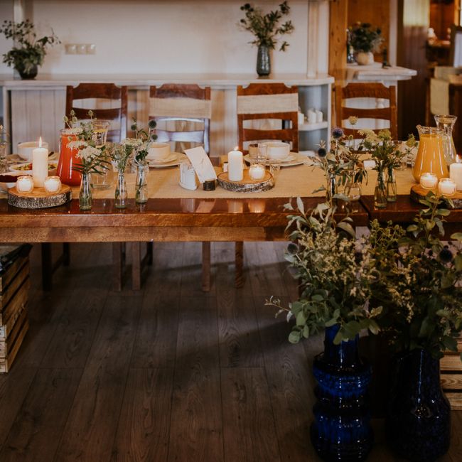 Nowoczesne wesela rustykalne